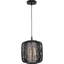 Luminaire suspendu cylindrique à 1 lumière Annasofia-88566806