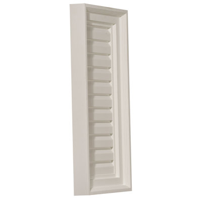 Vertical Gable Vent Louver, Non-Functional