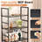 2-SET Storage Shelf, 5-Tier Bookcase-1151685676