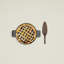 Hand Carved Cake Server
