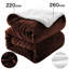 Diya Soft Sherpa Fleece Fur Thick Dual Sided Flannel Reversible Blanket Throw-832864509-832864510