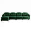 Canapé modulaire modulaire avec tissu chenille de qualité supérieure et conception ergonomique pour des sièges flexibles et confortables-116780813