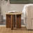 Idella Travertine Round End Table