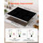 Plaque de cuisson à induction 30 po, 5 brûleurs, cuisinière électrique intégrée 220 V 9 200 W, brûleur à induction pour la cuisine, avec 9 niveaux de puissance, écran tactile à DEL, surface en vitrocéramique, verrou pour enfant