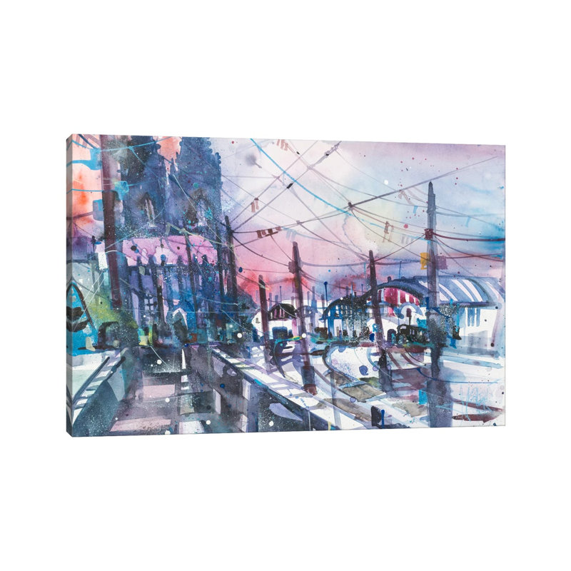 Cologne by Andreas Mattern - Wrapped Canvas Painting, 66.04 cm H x 45.72 cm W x 1.91 cm D