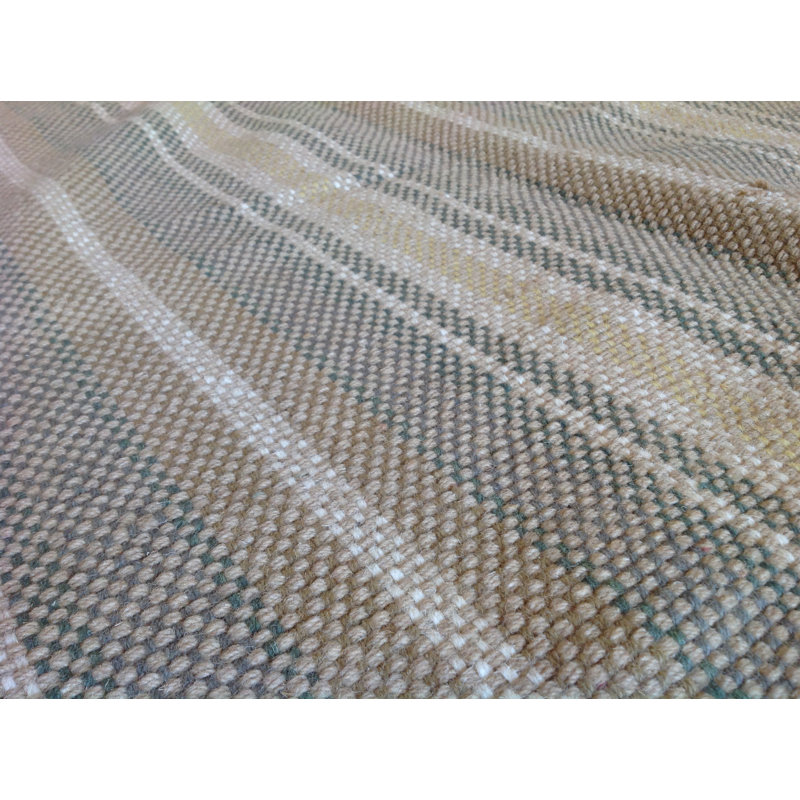 Dhurrie Striped Area Rug