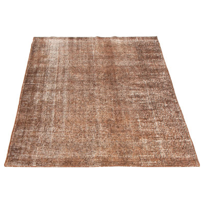 Reema One-of-a-Kind Rectangle 4'11" X 7'3" New Age Wool Area Rug in Brown