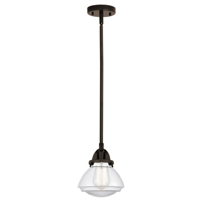 Nouveau 2 - Almarosa - 1 Light 7" Stem Hung Mini Pendant - LED Bulb