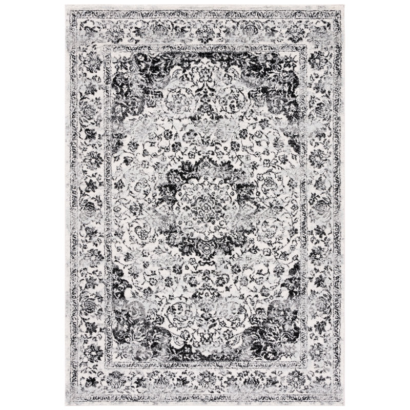 Hawkin Power Loom Oriental Area Rug, Rectangle 8' x 10'