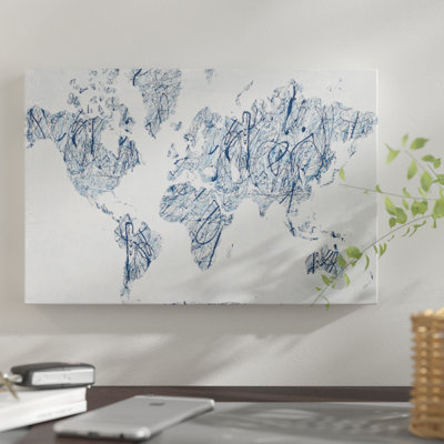 «World On A String» par Piper Rhue - reproduction d'art sur toile tendue