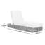 Chaise longue d'extérieur Langley-1114534086