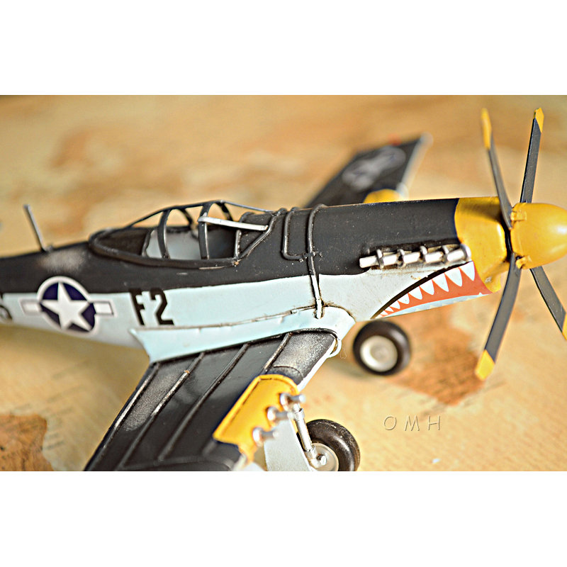 1943 mustang p51 1:40 plan