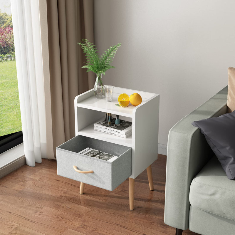 Table de bout Kyralee, Blanc