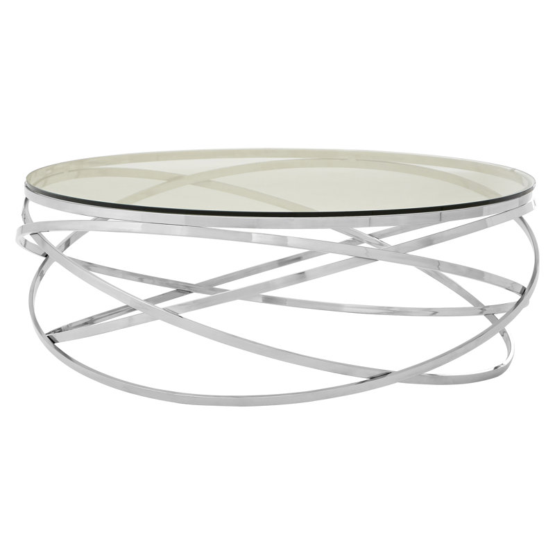 Ladson Coffee Table, Silver