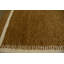 Tapis brun en laine noué à la main