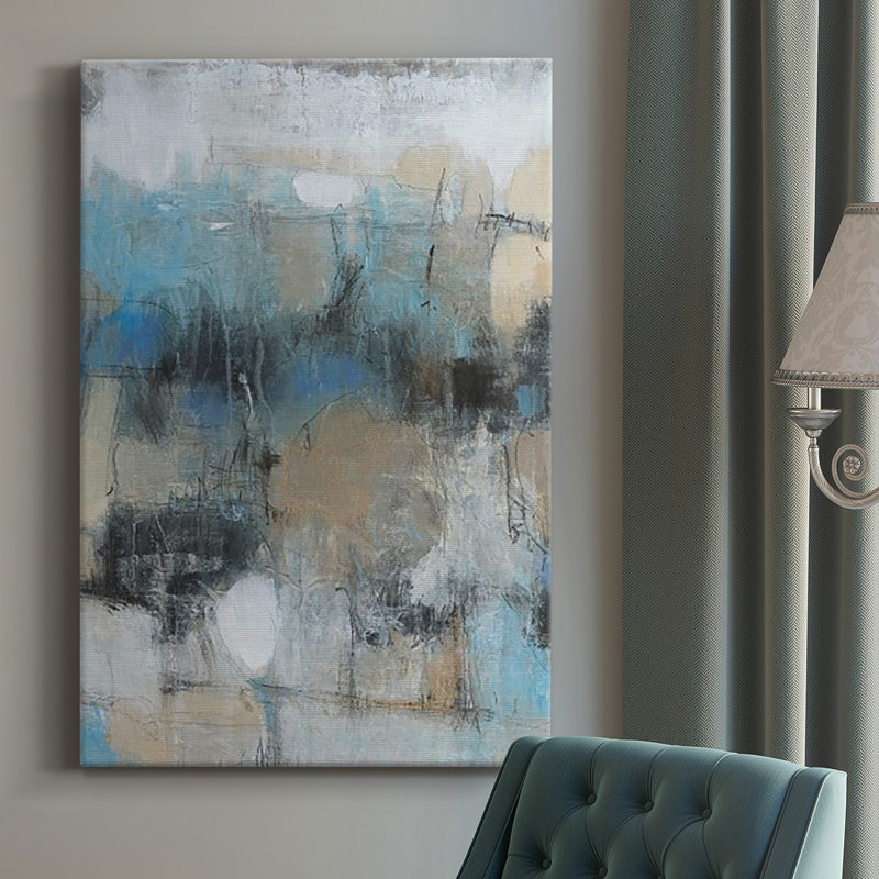 «In The Moment I» sur toile, H 12 po x l 8 po x P 1 po
