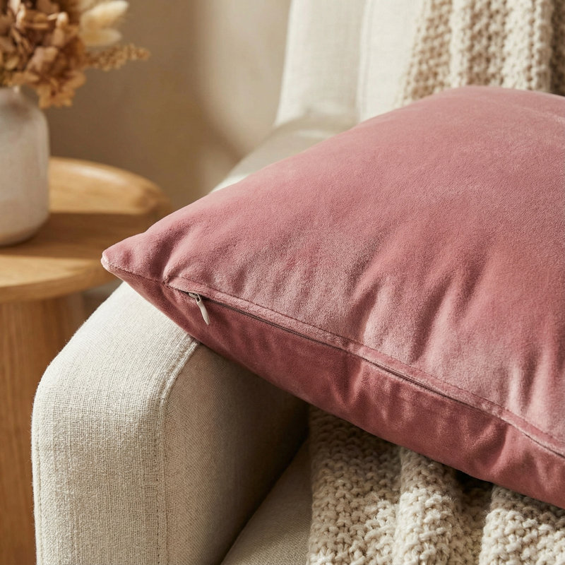 Velvet Throw Pillow