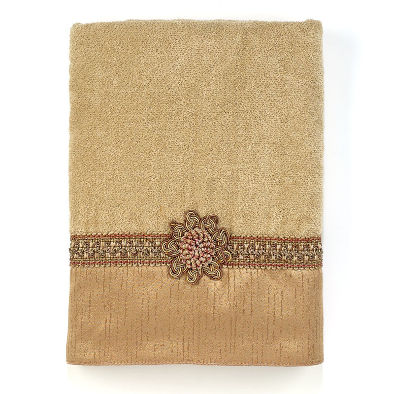 Canaday 100% Cotton Midweight Bath Towel, Rattan
