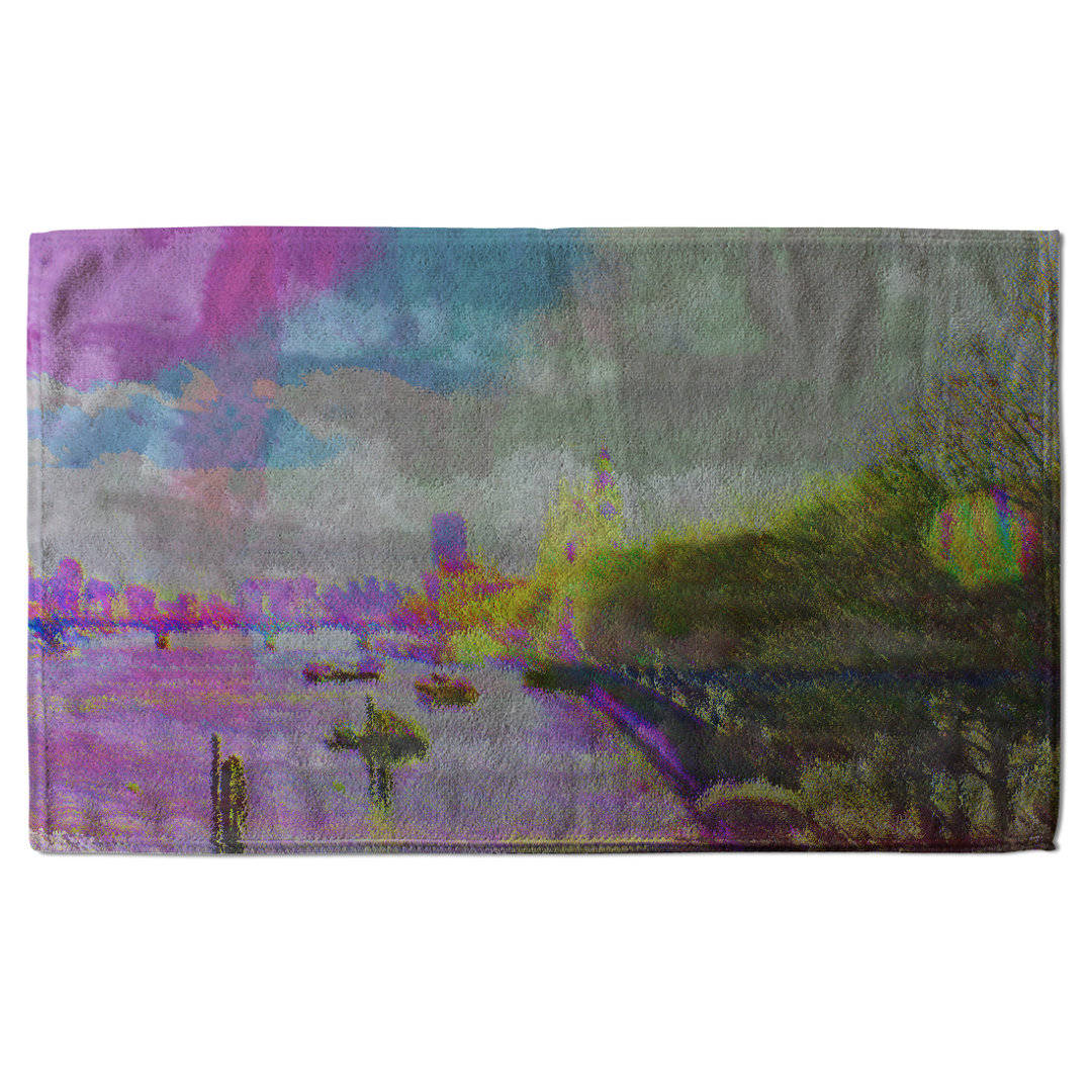 London Bridge View Tea Towel