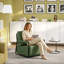 Upholstered Flannel Armchair