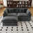 Gray Chenille