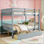 Full Over Full Rubber Wood Bunk Bed With 2 Drawers-65198158