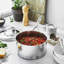 Demeyere Atlantis Stainless Steel Saucepan with Lid-484921504