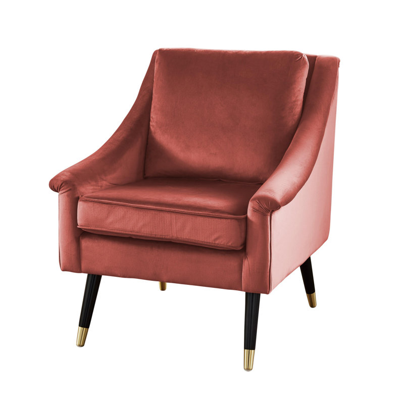Malines Upholstered Armchair, Rose/Pink