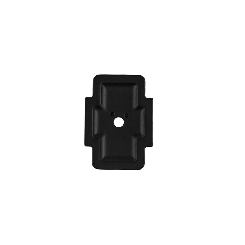 Coventry Knob Backplate, Matte Black