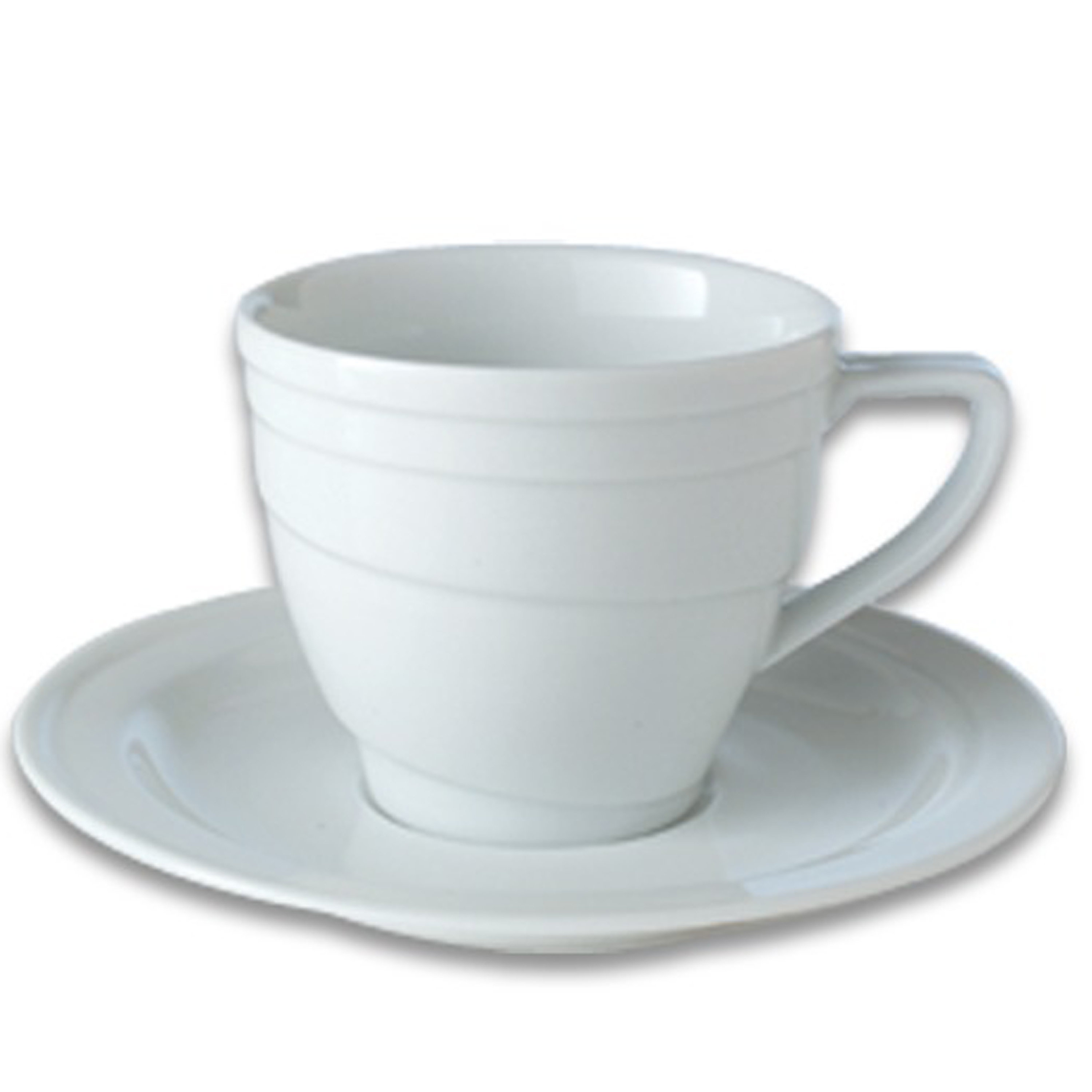 BergHOFF Essentials Eclipse Hotel Porcelain Espresso Cup and Saucer