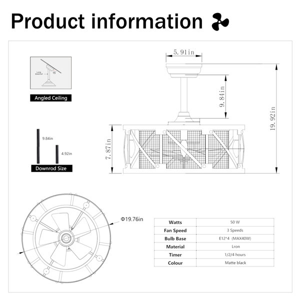 Dimensions du produit