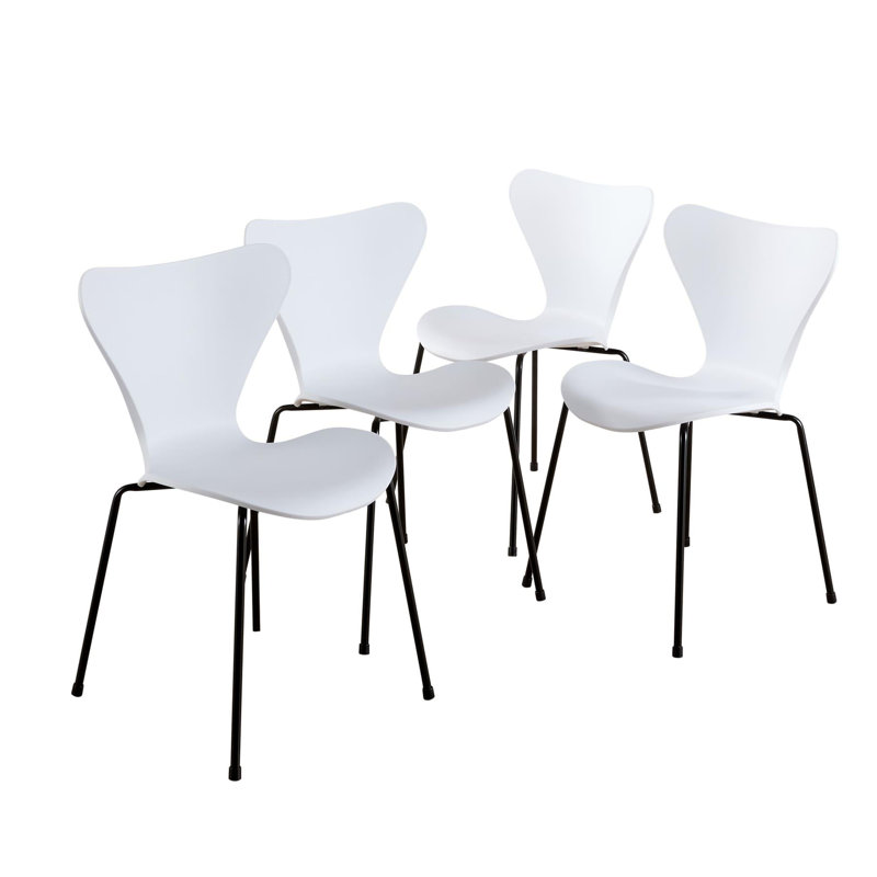 Valda 4 - Person Dining Set, White