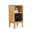 Vitrines en bois massif brun