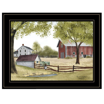 The Old Spring House Framed Wall Art for Living Room, Home Wall Decor Framed Print by Billy Jacobs