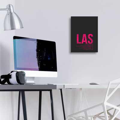 LAS ATC' by O8 Left, Acrylic Glass Wall Art