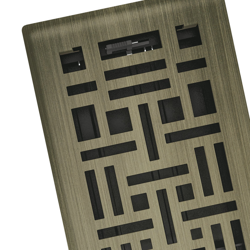 Imperial 4'' W Vent Cover, 4" W x 10" L, Oil Rubbed Bronze
