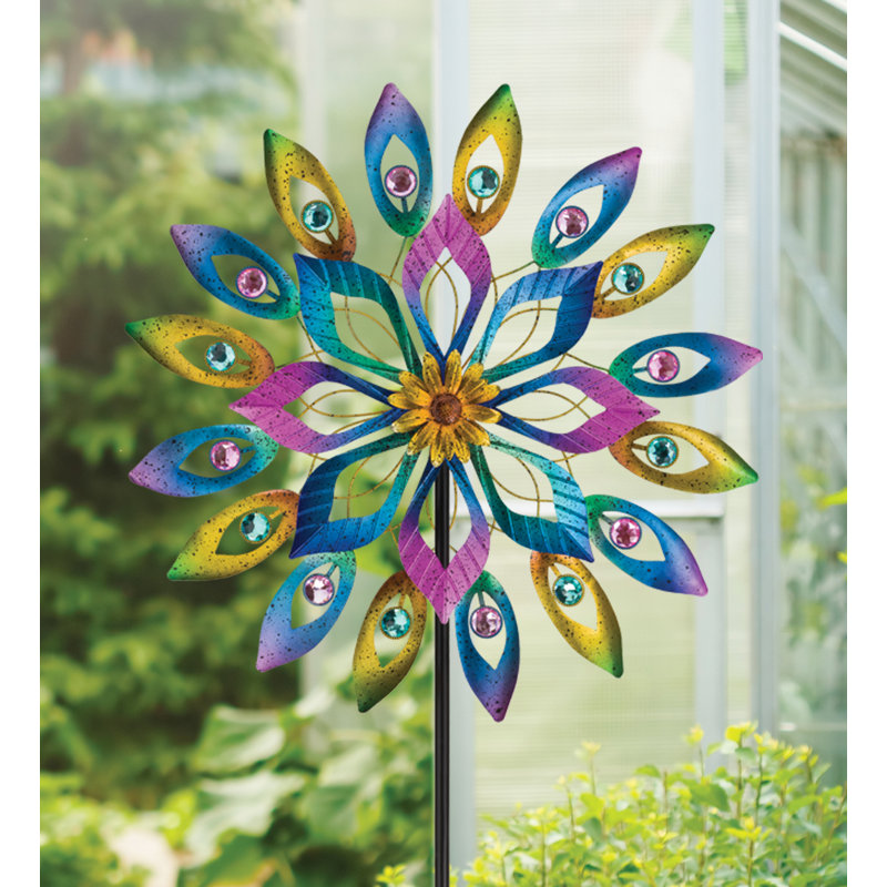 32" Wind Spinner Stake - Spectacle