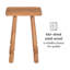 Table de bout en bois massif 22 po Bartholomeo-2041942061