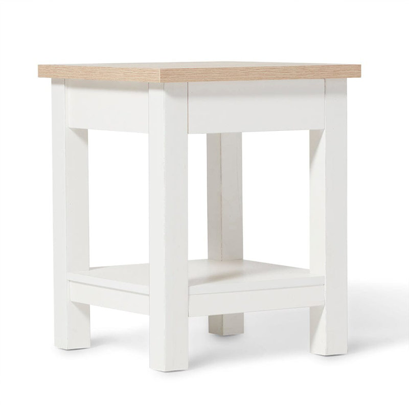 Maryhannah End Table, White
