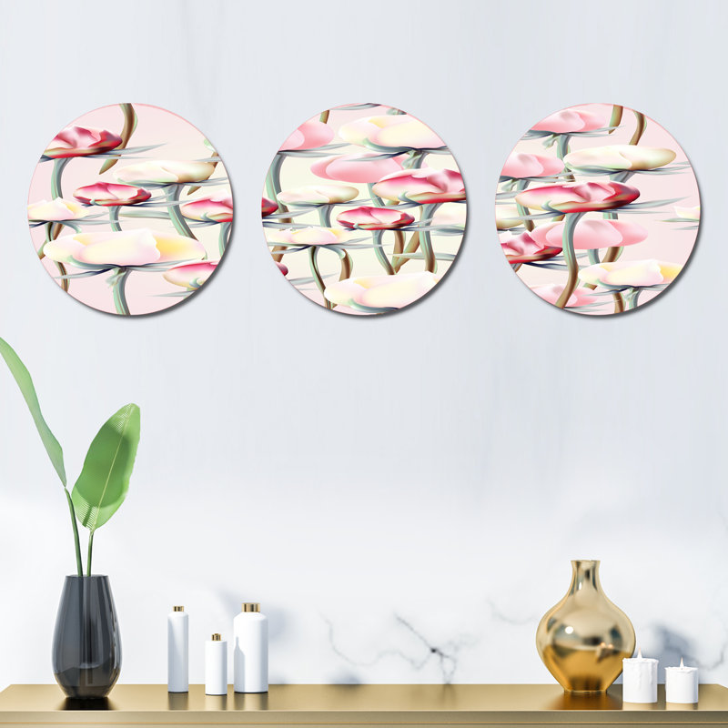 Plants & Flowers Wall Decor on Metal