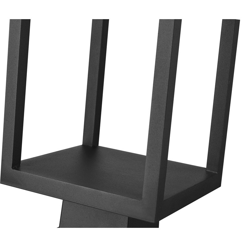 Tête de lanterne DEL câblée 1 lumière H 19,75 po Esquibel, H 19,75 po x l 6,25 po x P 6,25 po