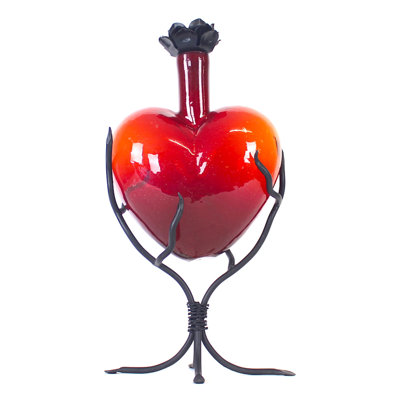 Anibar Handmade Glass Decorative Bottle