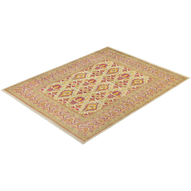 Classic One-of-a-Kind 8' 0" X 10' 1" Hand Knotted Area Rug