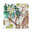 Plumeria Natural Hemstitch Cocktail 6" Linen/Cotton Napkin-122609874