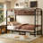 Twin Over Twin Kids Bunk Bed With Ladders