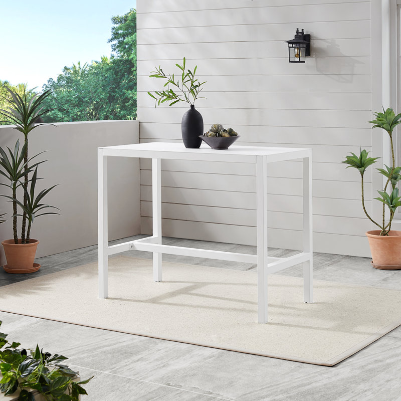 Table de bar Armando, Blanc