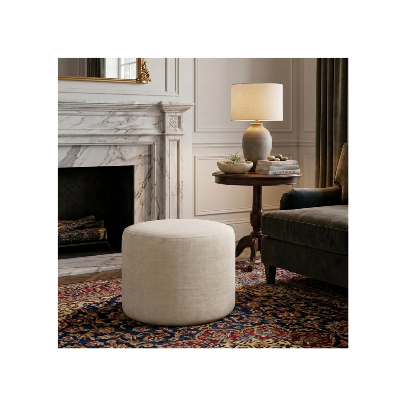 21" Round Pouf Tywon Round Pouf Ottoman