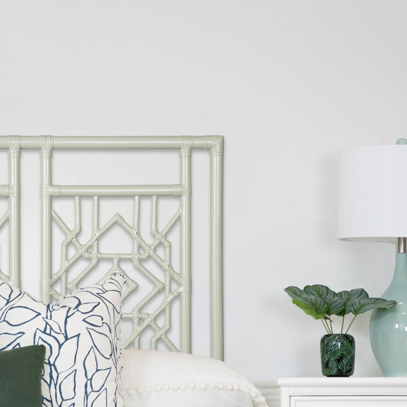 Tulum Open-Frame Headboard, Twin, Citrus Orange