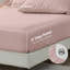 Ensemble de draps 100% coton Draps de lit à volants-115357258-115357259