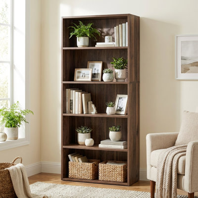 5-Tier Standard Bookcase